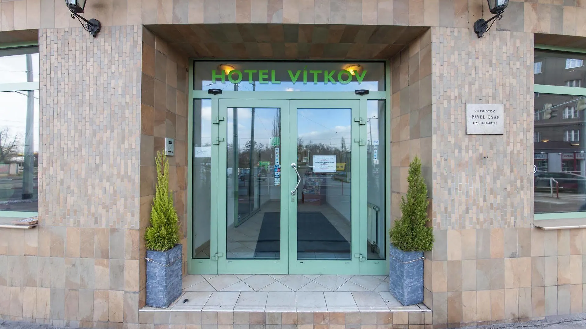 Hotel Vitkov Prag Çek Cumhuriyeti